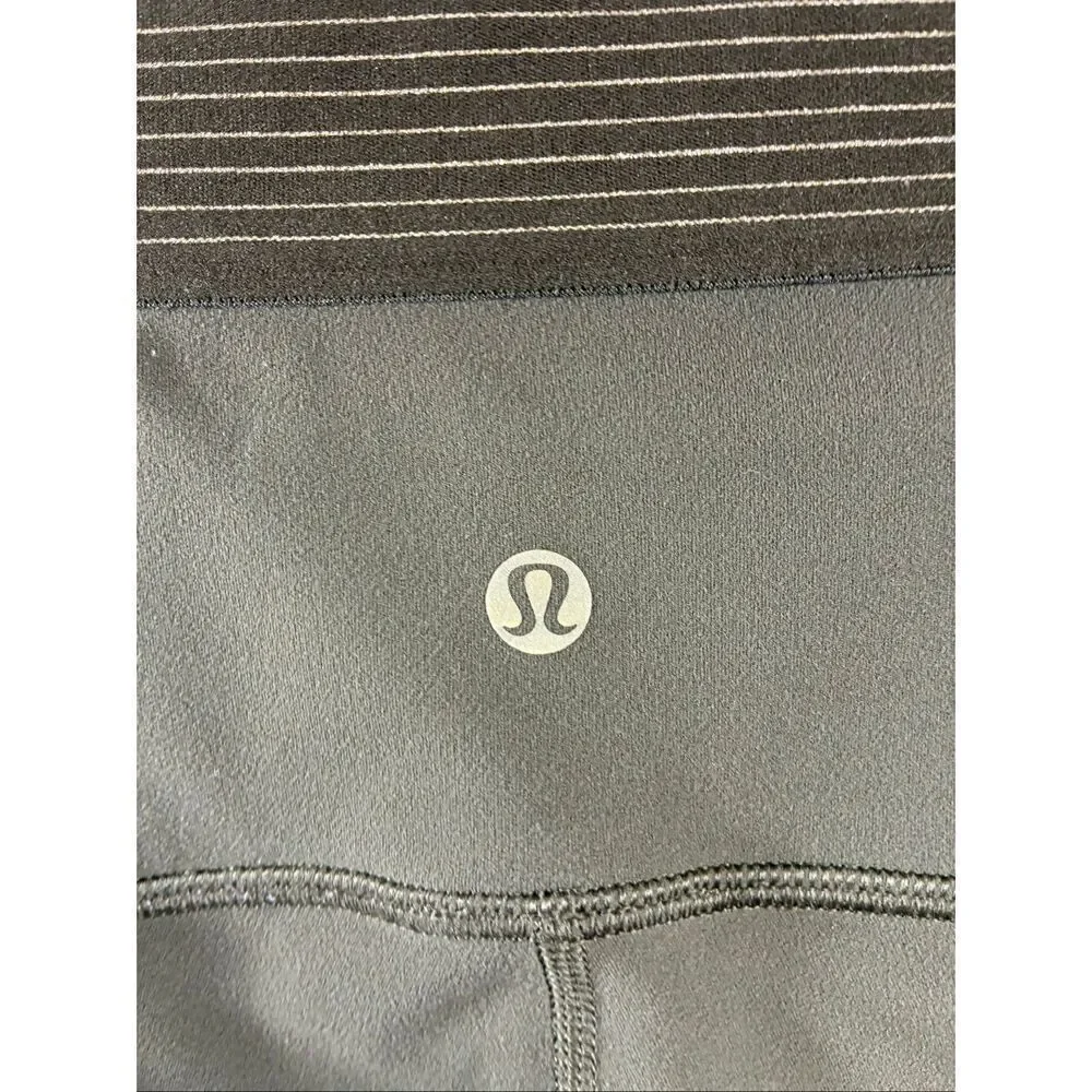 Lululemon Principal Dancer Tight in Armory and Gold Size 4